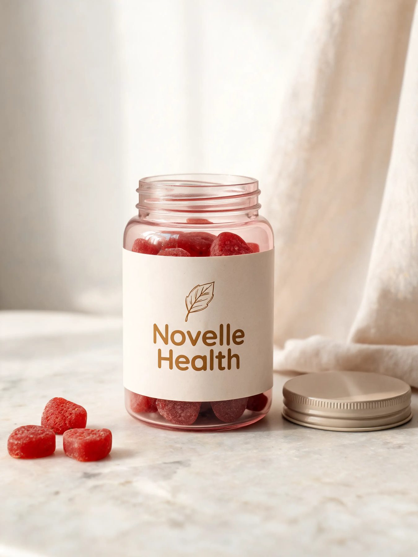Biotin Gummies, Strawberry